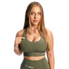 Športová podprsenka Combat Olive Grey - GymBeam