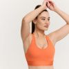 Športová podprsenka Limitless Orange - GymBeam