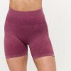Dámske bezšvové šortky Lift Plum - GymBeam