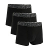 Pánske boxerky Perf Cotton 3in 3Pack Black - Under Armour