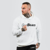 Mikina PRO Hoodie White - GymBeam