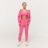 Dámska mikina so zipsom Limitless Dragonfruit - GymBeam