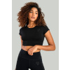 Dámske tričko Essential CropTop Black - STRIX