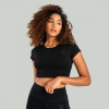 Dámske tričko Essential CropTop Black - STRIX