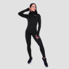 Dámska bežecká mikina 1/2 Zip Pulse Black - GymBeam