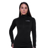 Dámska bežecká mikina 1/2 Zip Pulse Black - GymBeam