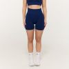 Dámske bezšvové šortky Sculpt Navy - GymBeam