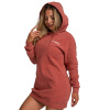 Dámska longline mikina Limitless Cinnamon - GymBeam