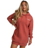 Dámska longline mikina Limitless Cinnamon - GymBeam