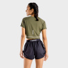 Dámske tričko Flux CropTop Khaki - SQUATWOLF