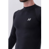Pánske tričko Long-Sleeve Active Black - NEBBIA