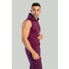 Tielko Essential Hoodie Tank Plum - STRIX