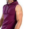 Tielko Essential Hoodie Tank Plum - STRIX