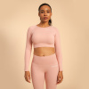 Dámske tričko Hyper Crop-Top Pink - BeastPink
