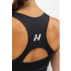 Športová podprsenka Racer Back Black - NEBBIA