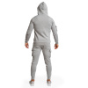Mikina TRN Hoodie Grey - GymBeam