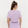 Dámske tričko Cropped Limitless Lavender - GymBeam