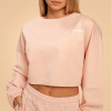 Dámska mikina Cropped Bliss Pink - BeastPink