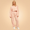 Dámska mikina Cropped Bliss Pink - BeastPink