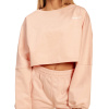 Dámska mikina Cropped Bliss Pink - BeastPink