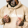 Mikina PRO Hoodie Sand - GymBeam