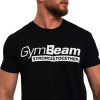 Tričko Stronger Together Black - GymBeam