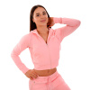 Dámska mikina Zip-up TRN pink - GymBeam
