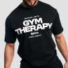 Tričko Gym Therapy Black - GymBeam