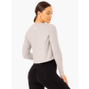 Dámske tričko s dlhým rukávom Top Foundation Sivé - Ryderwear