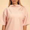 Dámske tričko Oversized Bliss Pink - BeastPink