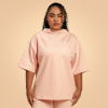 Dámske tričko Oversized Bliss Pink - BeastPink