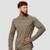 Bežecká mikina 1/2 Zip Pulse Vetiver - GymBeam