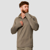 Bežecká mikina 1/2 Zip Pulse Vetiver - GymBeam