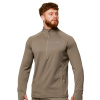 Bežecká mikina 1/2 Zip Pulse Vetiver - GymBeam