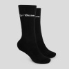 Ponožky 3/4 Socks 3Pack Black - GymBeam