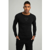 Tričko s dlhým rukávom Essential Black - STRIX