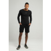 Tričko s dlhým rukávom Essential Black - STRIX