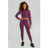 Dámska mikina Essential Cropped Hoodie Plum - STRIX