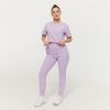 Dámske tepláky Limitless Lavender - GymBeam