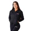 Dámska mikina Zipper Hoodie Black - GymBeam