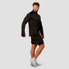 Bežecká mikina 1/2 Zip Pulse Black - GymBeam