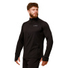 Bežecká mikina 1/2 Zip Pulse Black - GymBeam