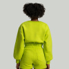 Dámska mikina Lunar Cropped Chartreuse - STRIX