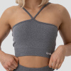 Športová podprsenka Halter FLO Grey - GymBeam