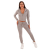 Dámska mikina Zip-up TRN grey - GymBeam