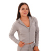 Dámska mikina Zip-up TRN grey - GymBeam