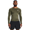 Kompresné tričko HG Armour Comp LS Green - Under Armour