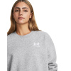 Dámska mikina Essential Fleece OS Crew Grey - Under Armour