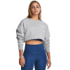 Dámska mikina Essential Fleece OS Crew Grey - Under Armour