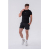 Pánske tričko Slim-fit Black - NEBBIA